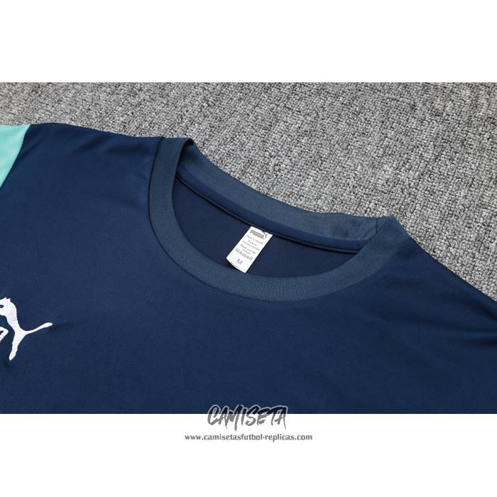 Chandal del Olympique Marsella 2023-2024 Manga Corta Azul